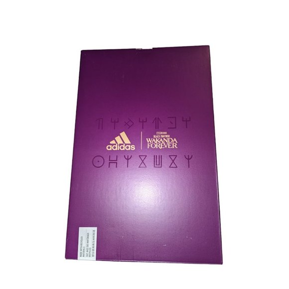 Adidas Men\'s Purple & Black 12 SL20.3 BP2 Black Panther 2 Wakanda Forever Shoes main image 15